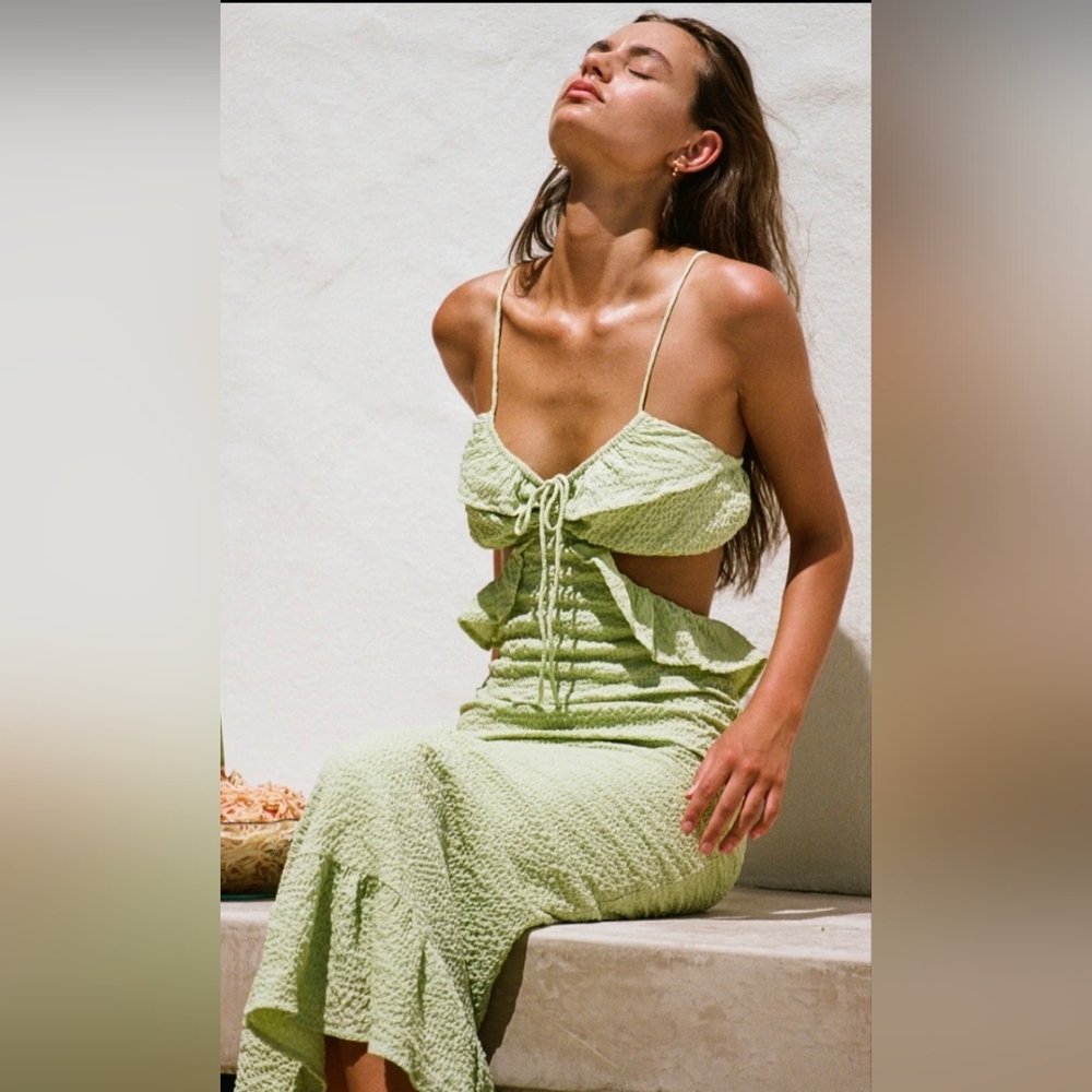 Sabo Junelle Dress, Size Small, Green - Picture 4 of 15